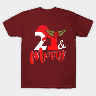 21st December 21 bday birthday T-Shirt